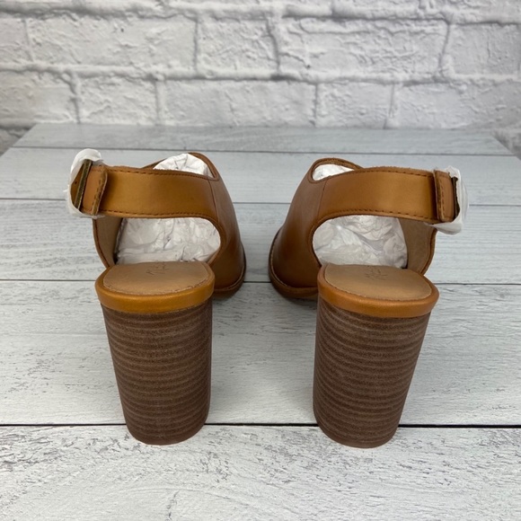 Madewell the Cary Sandal in Amber Brown - Picture 3 of 3